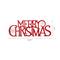 Glitzhome® 24" Red Merry Christmas Metal Wall Décor
